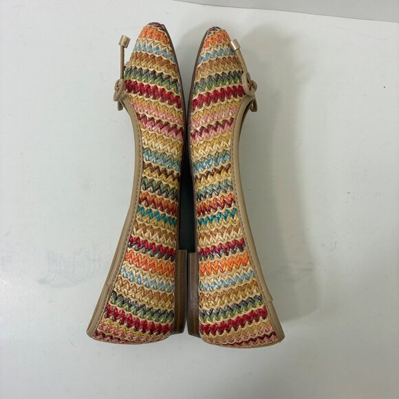 Joie Scarlet Woven Bow Slip-On Sandals Size 6.5 minimalist Boho Coastal - Picture 9 of 10